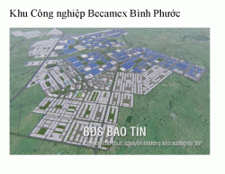 Thông tin dự án Kcn Becamex