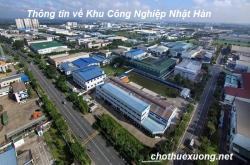 Thông tin về Khu công nghiệp Nhật Hàn