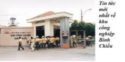 Tin tức mới nhất về khu công nghiệp Bình Chiểu
