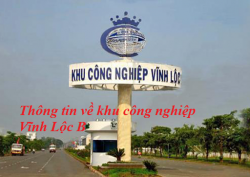 Khu công nghiệp Vĩnh Lộc B và những thông tin chi tiết