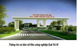 Đặc điểm về Khu công nghiệp Quế Võ III
