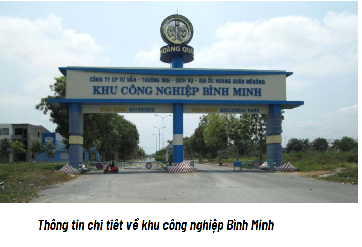 Khu công nghiệp Bình Minh và những thông tin chi tiết