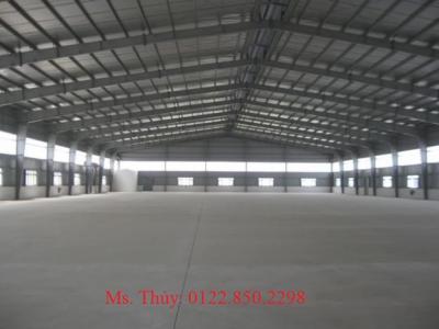 Cho thuê kho chứa hàng tại đường số 10 kcn sóng thần 1 giá chỉ 67.000/m2/tháng