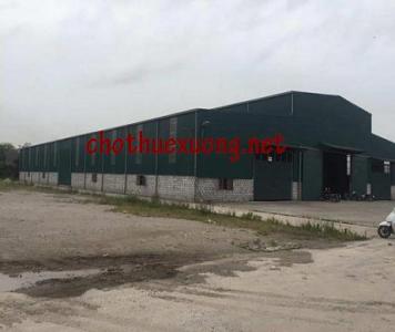 Chính chủ cho thuê nhà xưởng tại Kinh Môn, Hải Dương DT 2710m2 giá rẻ