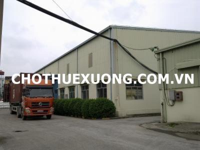 Cho thuê nhà xưởng tại Hải Dương CCN Tân Trường 900m2