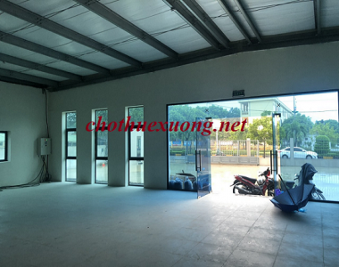 Cho thuê kho xưởng đẹp mới xây tại Vĩnh Phúc, khu vực thành phố Vĩnh Yên