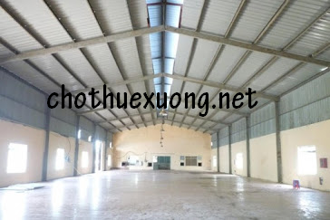 Cho thuê kho xưởng đẹp tại Quán Gỏi Bình Giang Hải Dương DT 1602m2
