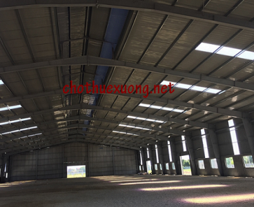 Cho thuê nhà xưởng mới xây tại Bình Giang Hải Dương DT 2404m2 giá tốt