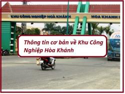 Tin tức về khu công nghiệp Hòa Khánh