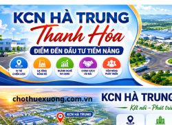 Chi tiết về KCN Hà Trung Thanh Hóa 