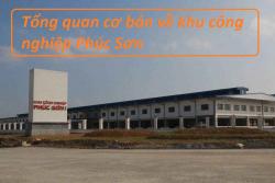 Thông tin cơ bản về Khu công nghiệp Phúc Sơn