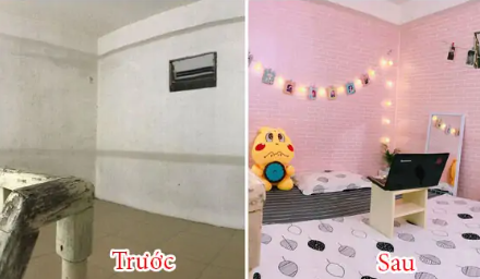 Các cách bố trí phòng trọ đẹp mắt gọn gàng