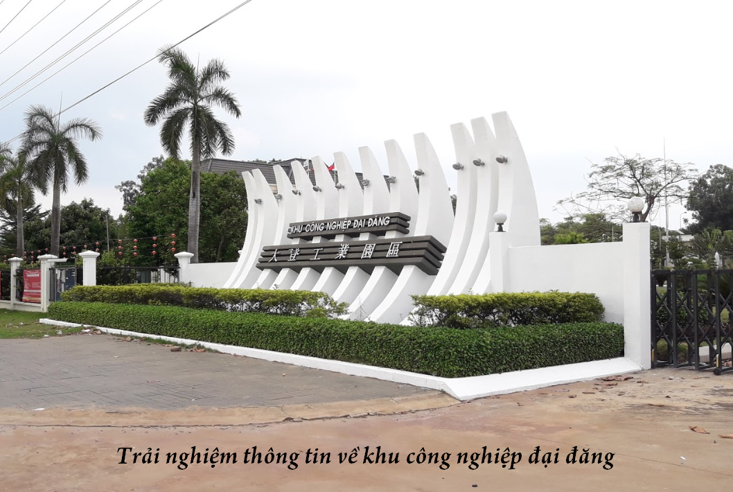 Trải nghiệm thông tin về khu công nghiệp đại đăng