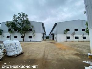 Cho thuê 2 xưởng 1656 m² tại Lương Sơn, Hòa Bình, gần Hòa Lạc