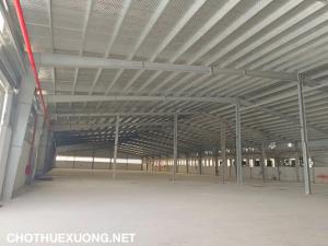 Dự án cho thuê nhà xưởng 1600 đến 2700m2 CCN Kim Bình Phủ Lý Hà Nam