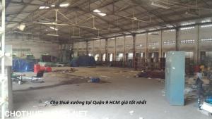 Cho thuê kho khu vực Thủ Đức Q9 giá rẻ đầy đủ dịch vụ