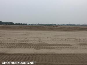 Cho thuê đất diện tích 2ha xây dựng nhà xưởng ở Thanh Hà, Hải Dương