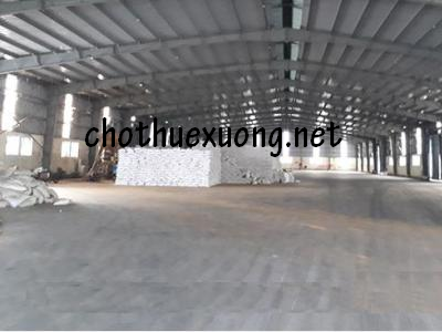 Cho thuê 1505m2 nhà xưởng tại Hà Nội khu công nghiệp Nguyên Khê giá tốt