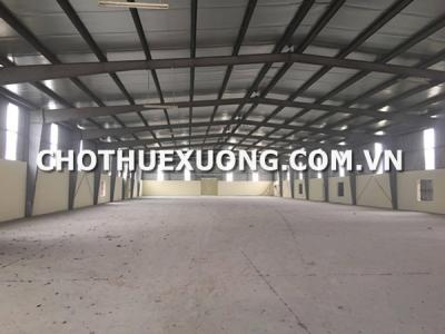Cho thuê nhà xưởng mới 2520m2 tại Tân Lập Hưng Yên, VP 750m2, khuôn viên 10000m2 - Có Ảnh