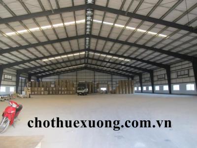 Cho thuê xưởng tại Hà Nam cụm CN Thanh Lưu 1800m2 KV 2500m2