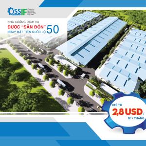 Cho thuê nhà xưởng tại Long An, TP.HCM 500m2 đến 3.000m2