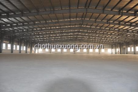 Cho thuê nhà xưởng mới từ 3000m2 đến 8000m2 cạnh khu CN Bình  Xuyên giá rẻ