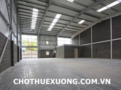 Cho thuê nhà xưởng tại Đại Áng Thanh Trì Hà Nội 500m2