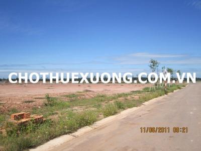 Cho thuê đất công nghiệp gần cầu Thanh Trì, Hà Nội 3500m2 có thể thuê từng phần