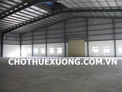 Cho thuê nhà xưởng KCN Đồng Văn Hà Nam 2000m2 KV 5000m2