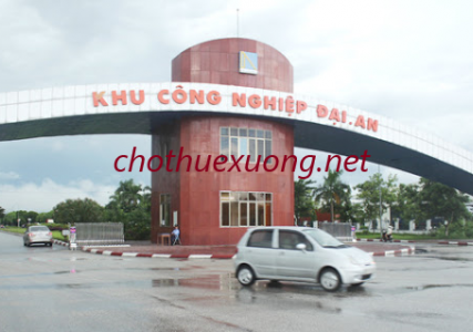 Chuyển nhượng gấp đất KCN Đại An, tp. Hải Dương DT 2-5ha
