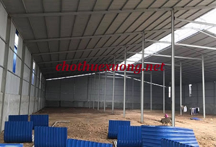 Cho thuê kho xưởng tại Nguyên Khê, Đông Anh Hà Nội DT 1210m2 giá tốt